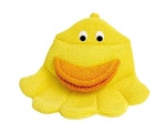 TITANIA BATH GLOVE DUCK, Мочалка детская «Утенок» 