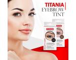 Titania Eyebrow & Eyelash Dye Black, Ripsmete ja kulmude värvimise komplekt -Must