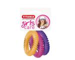 Titania FOR GIRLS spiraal juukserõngad 3tk/pk, спиральная резинка