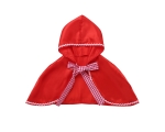 Red hooded cape