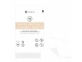 Cosmeau White Booster Sheets, 10 sheets.jpg