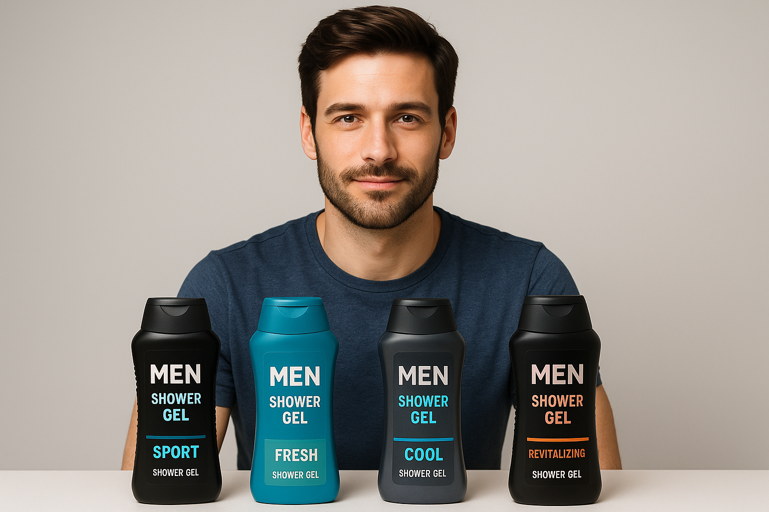 Shower gels for men